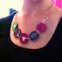 Bottle Cap Necklace